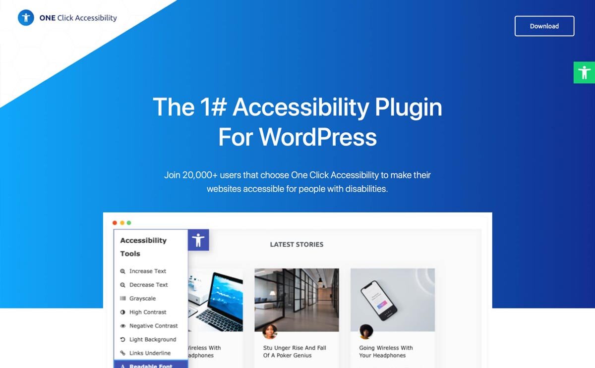 wtyczna WordPress Automated Website Accessibility